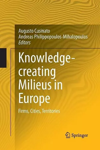 Knowledge-creating Milieus in Europe cover