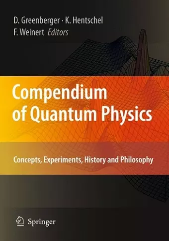 Compendium of Quantum Physics cover