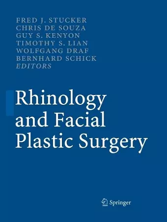 Rhinology and Facial Plastic Surgery cover