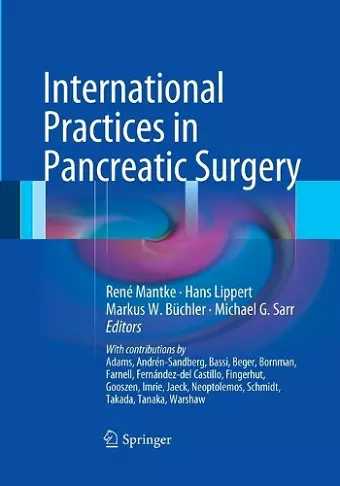 International Practices in Pancreatic Surgery cover