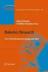 Robotics Research cover