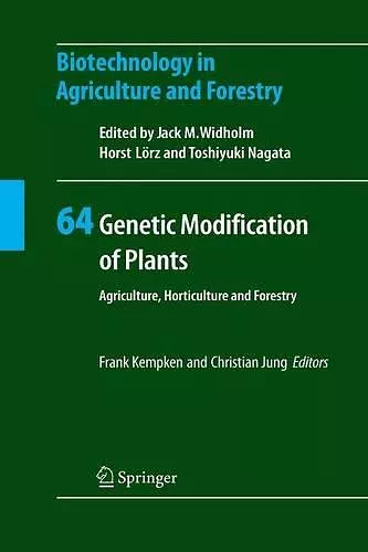 Genetic Modification of Plants cover