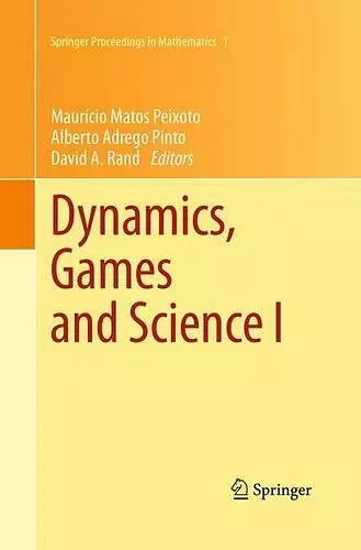 Dynamics, Games and Science I cover