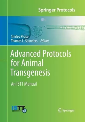 Advanced Protocols for Animal Transgenesis cover