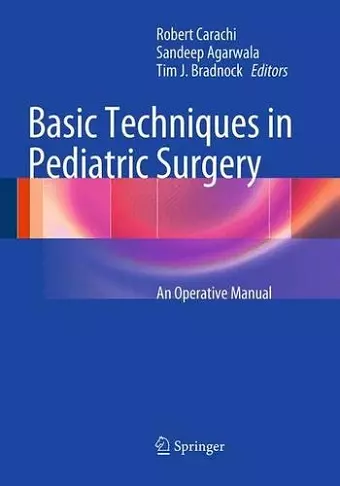 Basic Techniques in Pediatric Surgery cover