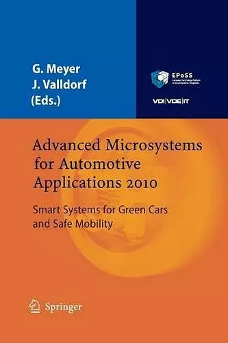 Advanced Microsystems for Automotive Applications 2010 cover