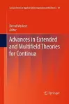 Advances in Extended and Multifield Theories for Continua cover