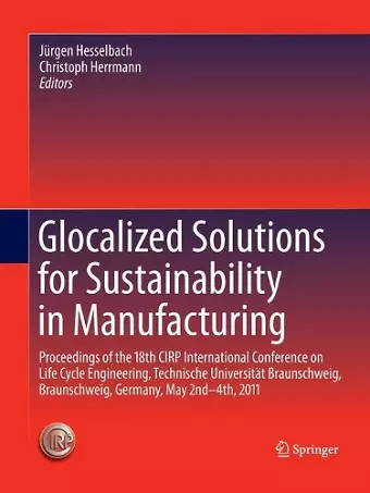 Glocalized Solutions for Sustainability in Manufacturing cover