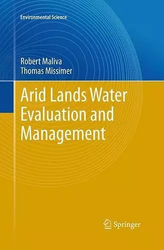 Arid Lands Water Evaluation and Management cover