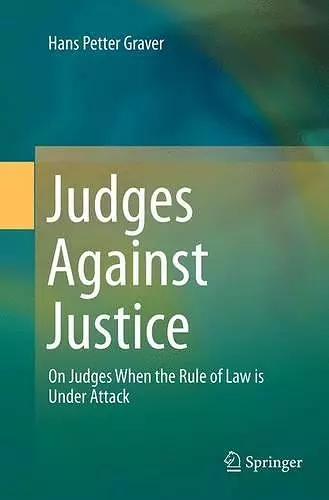 Judges Against Justice cover