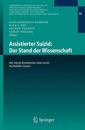 Assistierter Suizid: Der Stand der Wissenschaft cover