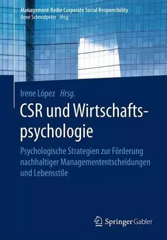 Csr Und Wirtschaftspsychologie cover