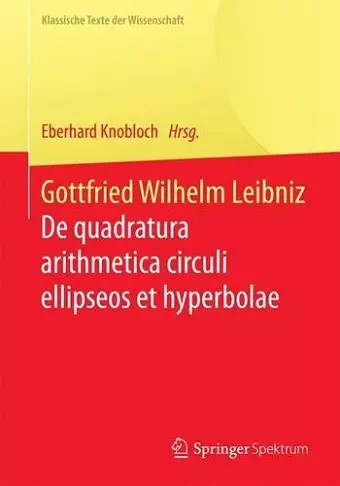 Gottfried Wilhelm Leibniz cover