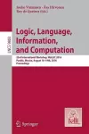 Logic, Language, Information, and Computation cover