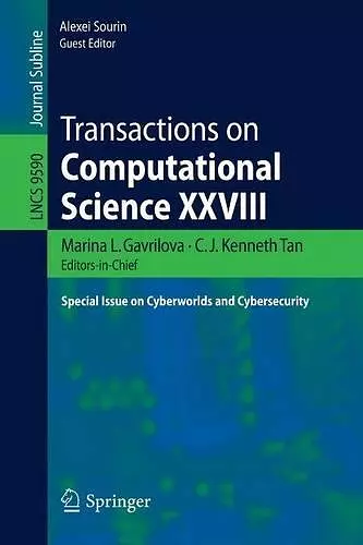 Transactions on Computational Science XXVIII cover