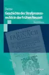 Geschichte des Strafprozessrechts in der Frühen Neuzeit cover