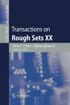 Transactions on Rough Sets XX cover