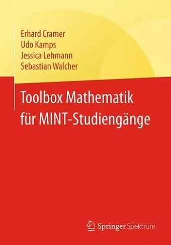 Toolbox Mathematik Für Mint-Studiengänge cover