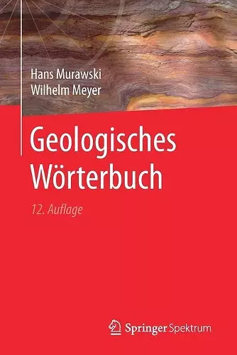 Geologisches Wörterbuch cover