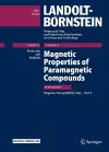 Magnetic Properties of Paramagnetic Compounds cover