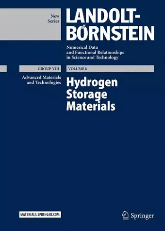 Hydrogen Storage Materials cover