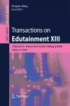 Transactions on Edutainment XIII cover