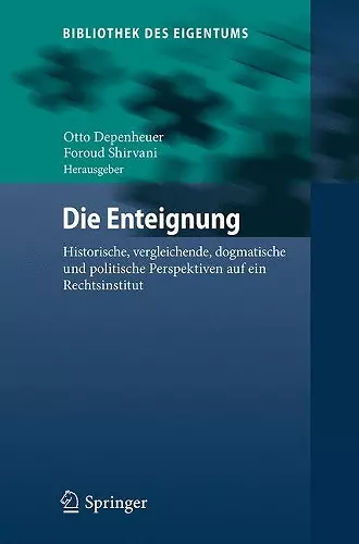 Die Enteignung cover