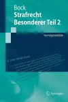 Strafrecht Besonderer Teil 2 cover