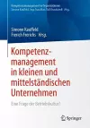 Kompetenzmanagement in Kleinen Und Mittelständischen Unternehmen cover