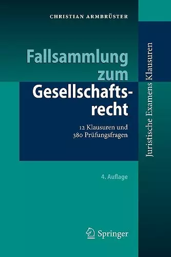 Fallsammlung zum Gesellschaftsrecht cover