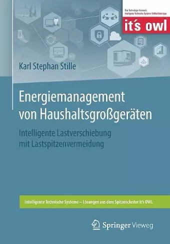 Energiemanagement von Haushaltsgroßgeräten cover
