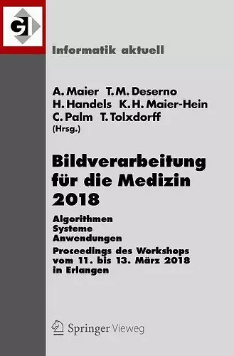 Bildverarbeitung für die Medizin 2018 cover