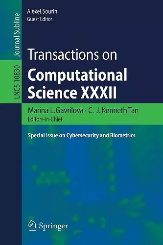 Transactions on Computational Science XXXII cover