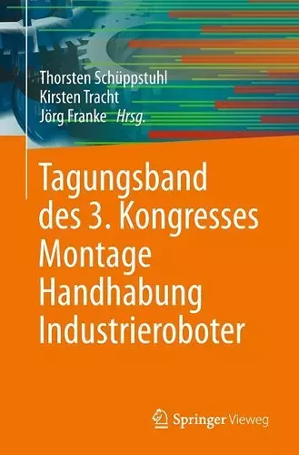 Tagungsband Des 3. Kongresses Montage Handhabung Industrieroboter cover