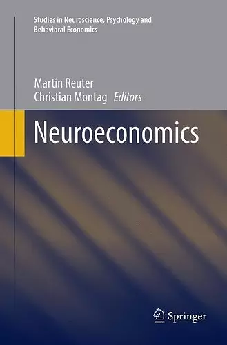 Neuroeconomics cover