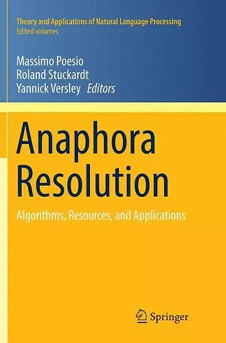 Anaphora Resolution cover