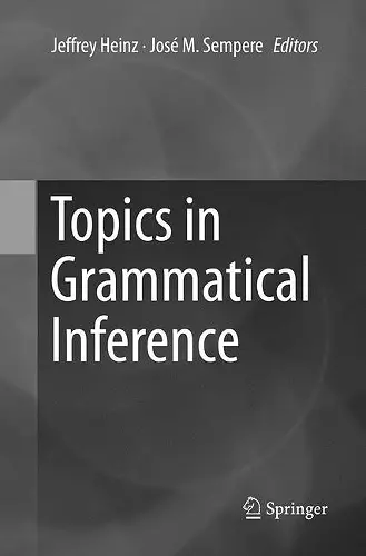 Topics in Grammatical Inference cover