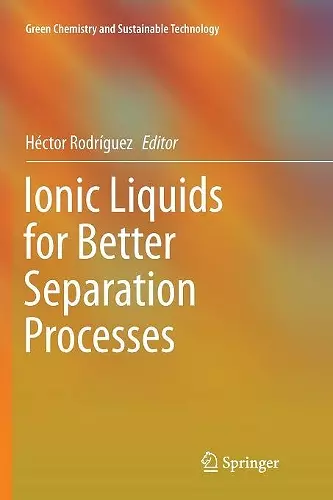 Ionic Liquids for Better Separation Processes cover