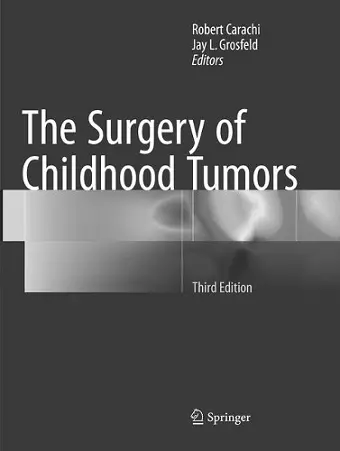 The Surgery of Childhood Tumors cover