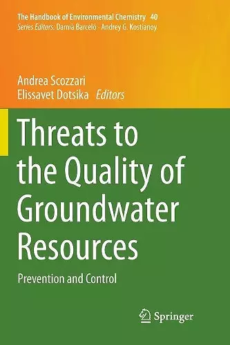 Threats to the Quality of Groundwater Resources cover