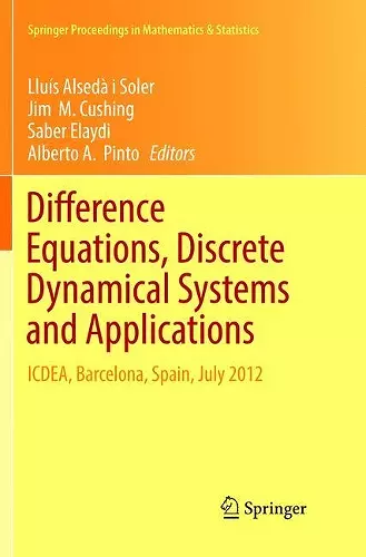 Difference Equations, Discrete Dynamical Systems and Applications cover