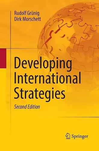 Developing International Strategies cover