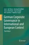 German Corporate Governance in International and European Context cover