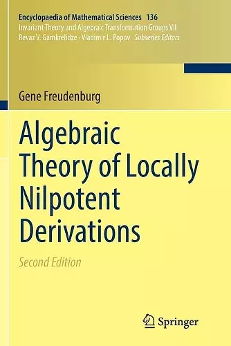 Algebraic Theory of Locally Nilpotent Derivations cover