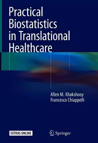 Practical Biostatistics in Translational Healthcare cover