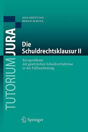 Die Schuldrechtsklausur II cover
