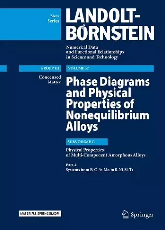 Phase Diagrams and Physical Properties of Nonequilibrium Alloys cover