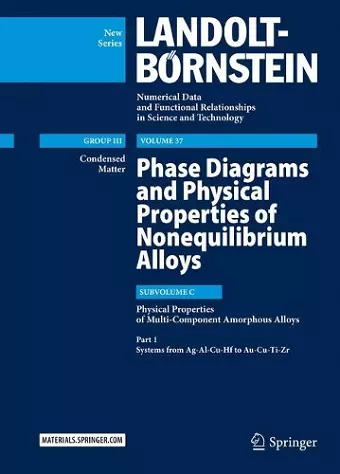 Phase Diagrams and Physical Properties of Nonequilibrium Alloys cover