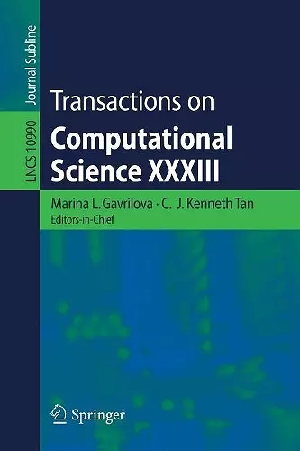 Transactions on Computational Science XXXIII cover