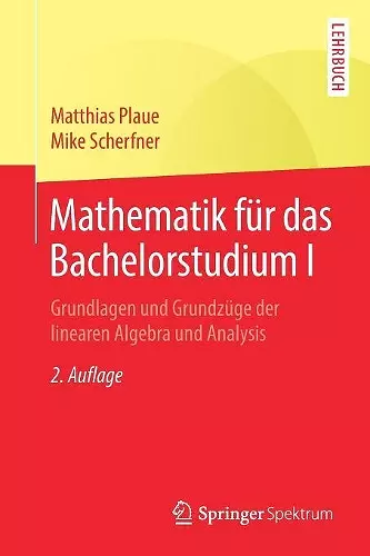 Mathematik für das Bachelorstudium I cover